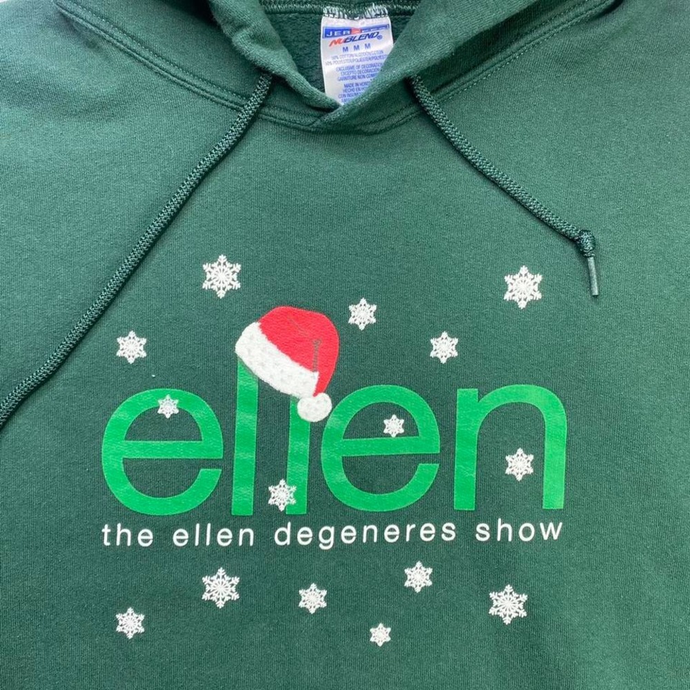 ELLEN DEGENERES TV show Christmas‎ holiday hoody